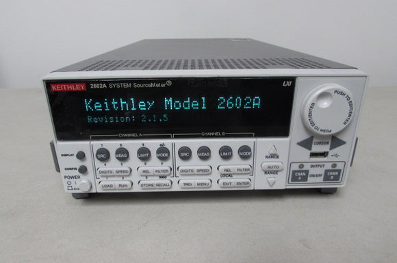 Keithley 2602A Dual-channel System SourceMeter
