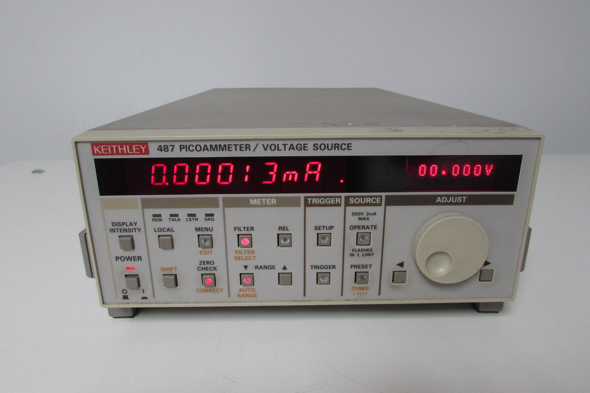 Keithley 487 Picoammeter / Voltage source – COGWELL