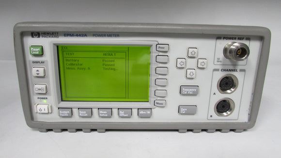 Agilent EPM-442A Power Meter, dual channel
