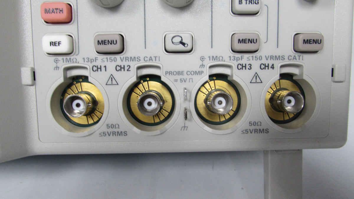 Tektronix TDS3054B DPO OSCILLOSCOPE, 500MHZ, 5GS/S, 4CH, TDS3GV, 2 P6139A,  include a fresh CALIBRATION