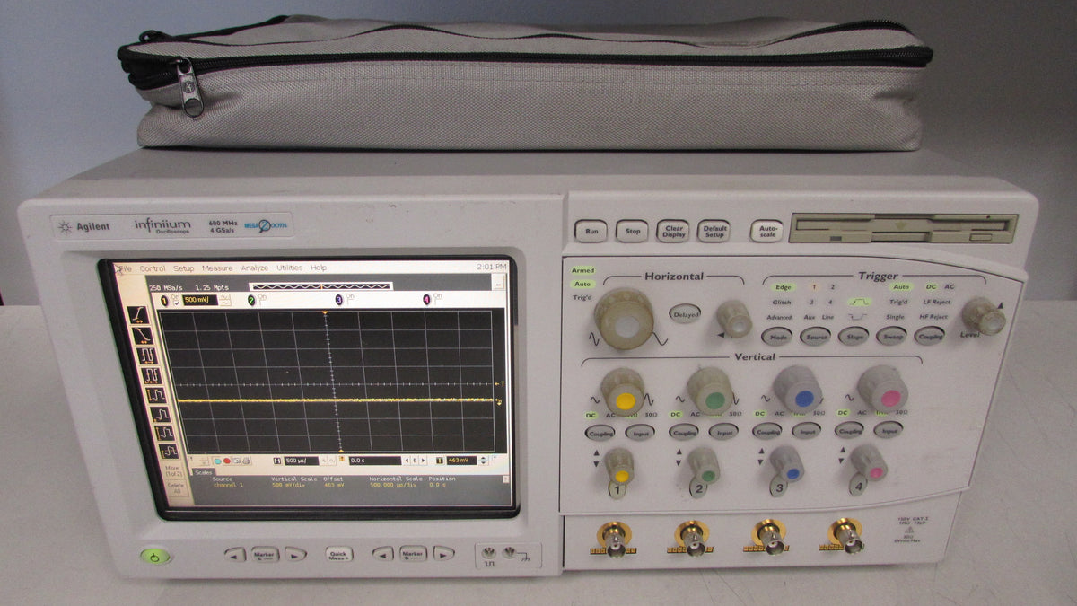 Agilent 54831B Infinium Digital Oscilloscope, 600 MHz, 4 GSa/s, 4 Channel,  1160A