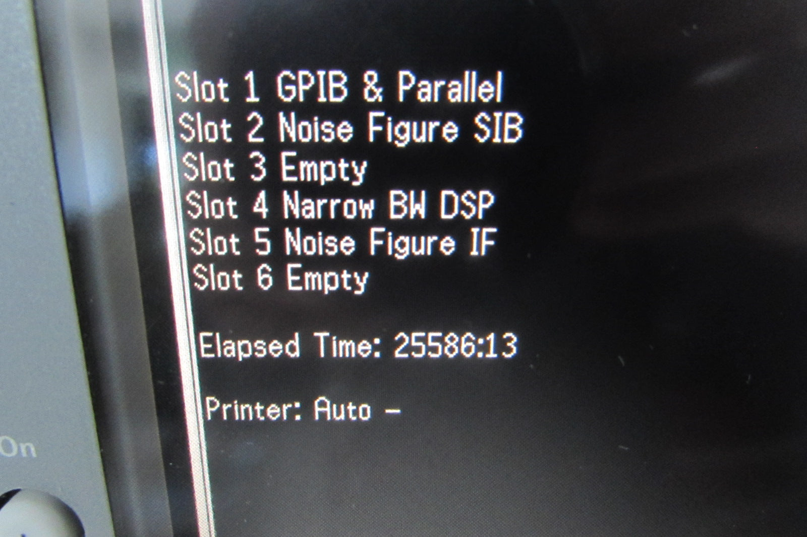 Agilent N8973A Noise Figure Analyzer 10MHz to 3GHz