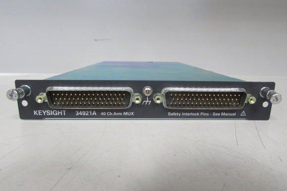 Agilent 34921A 40-Channel Armature Multiplexer for 34980A
