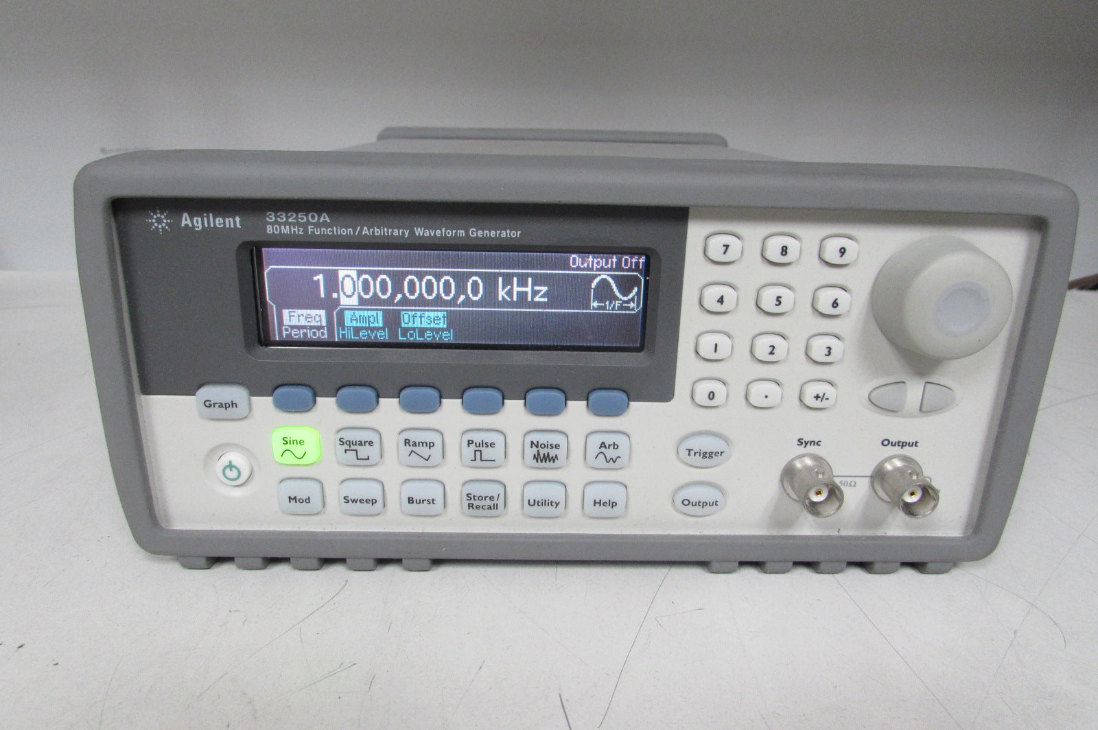 Agilent 33250A Arbitrary/Waveform Generator, 80MHz, include a