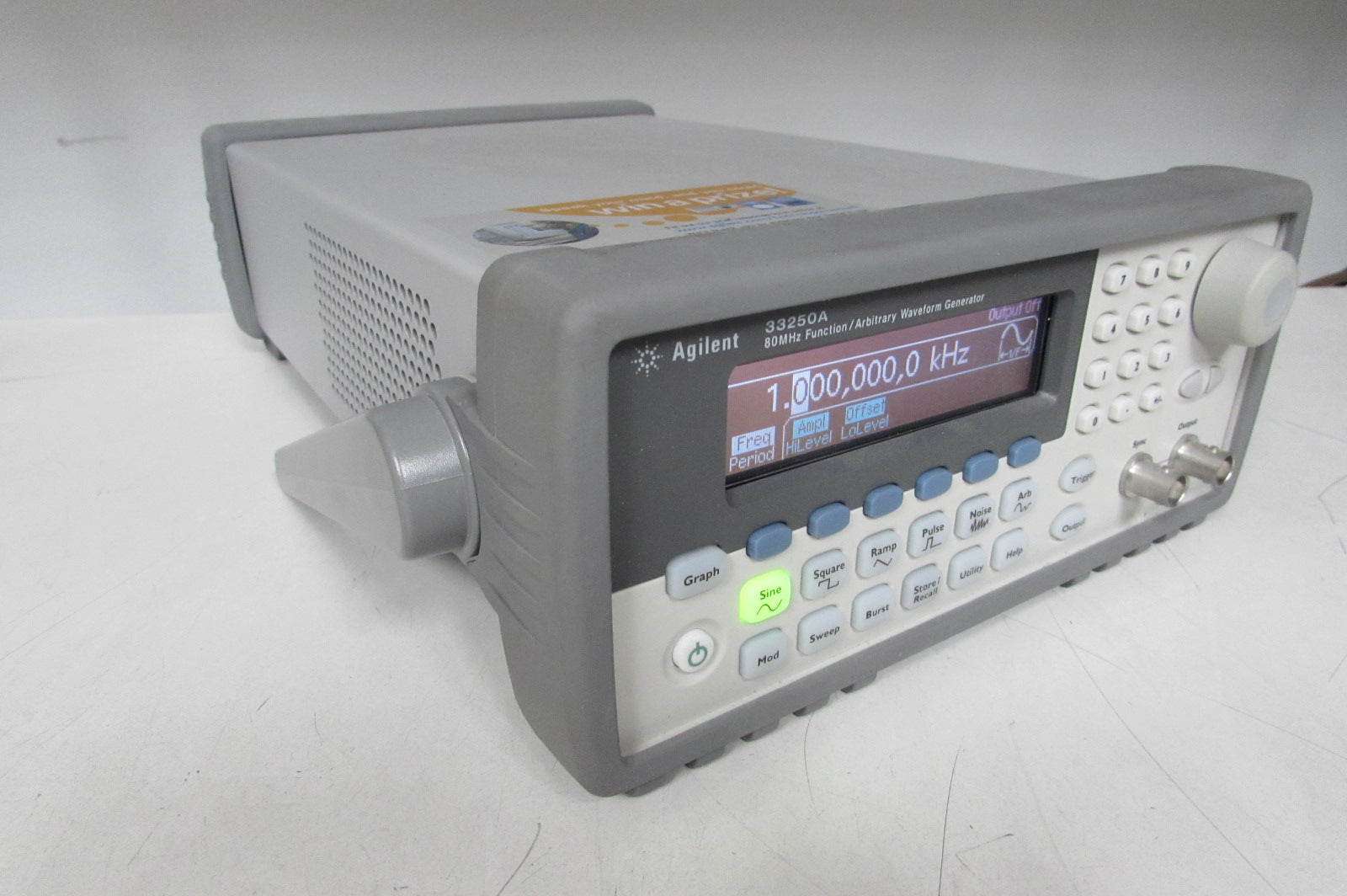 Agilent 33250A Arbitrary/Waveform Generator, 80MHz, include a