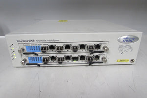 Spirent Smartbits SMB-600B Network Test Mainframe, SMB600B, 2 slot w/ Two LAN-3325A modules