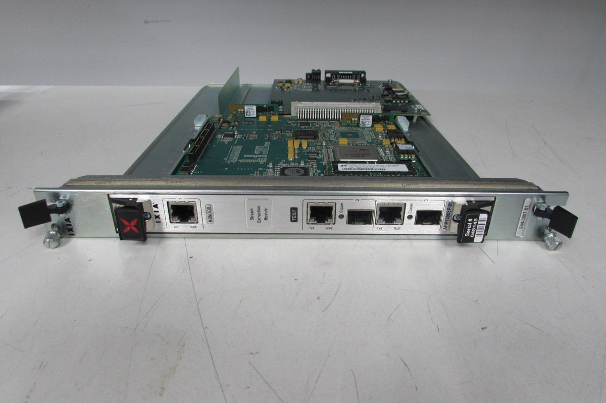 IXIA AFM1000SP-01, 10/100/1000 3 port Stream extraction module w/ 944 ...