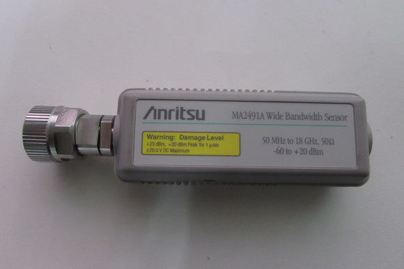 Anritsu MA2491A Wide Bandwidth Sensor, 50 MHz to 18 GHz