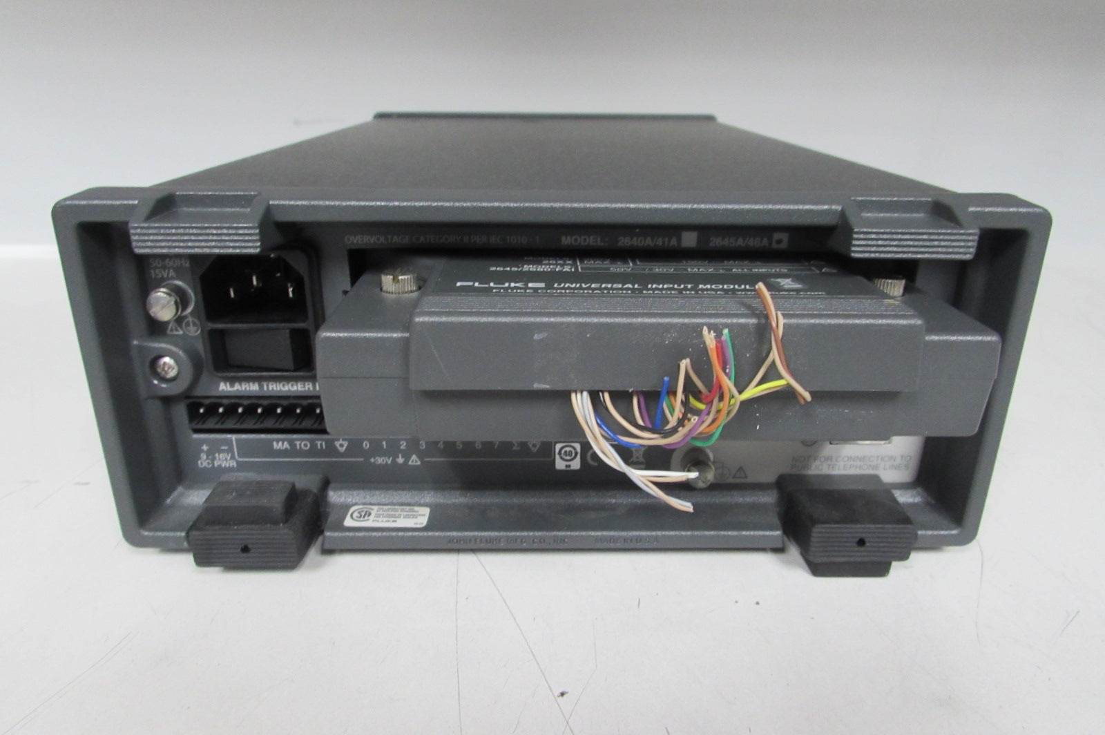 Fluke 2645A NetDAQ Data Logger w/ Universal Input module – COGWELL