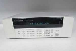 Agilent 34980A Multifunction Switch/Measure Unit with DMM
