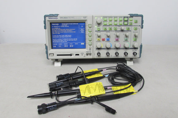 Tektronix TPS2024 Digital Storage Oscilloscope, 200 MHz, 4 Ch., 2.0 GS/s