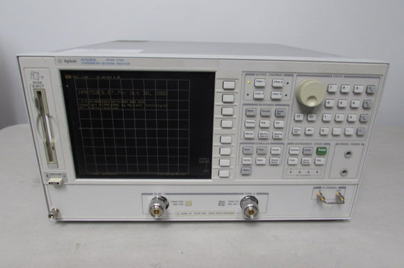 Agilent 8753ES S-parameter Network Analyzer, 30 kHz to 6 GHz Opt 006, 010