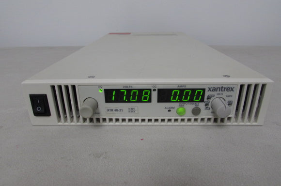Xantrex XTR40-21 Programmable DC Power Supply 40V, 21A