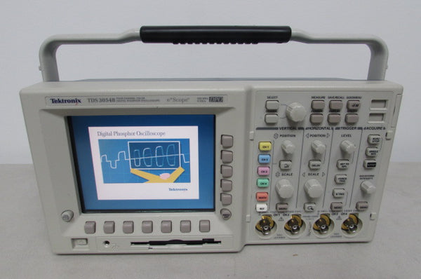 Tektronix TDS3054B DPO OSCILLOSCOPE, 500MHZ, 5GS/S, 4CH, 2 P6139A