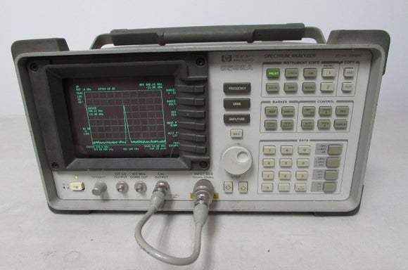 Agilent 8592A Portable Spectrum Analyzer, 9kHz-22GHz, Opt 021