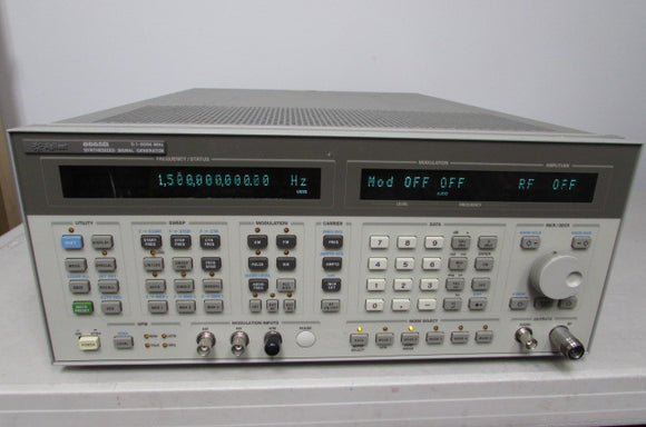 Agilent 8665B Synthesized Signal Generator, 100kHz to 6GHz Opt 004 (low noise)