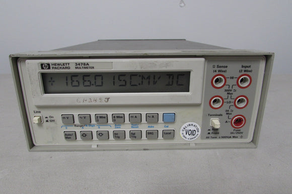 Agilent 3478A DMM Digital Multimeter 5.5 digit, include a fresh CALIBRATION