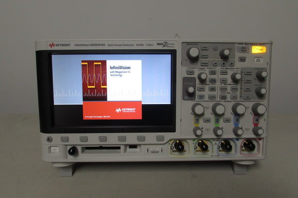 Agilent DSOX3014A 100MHz 4ch Digital Storage Oscilloscope w/ 5 options