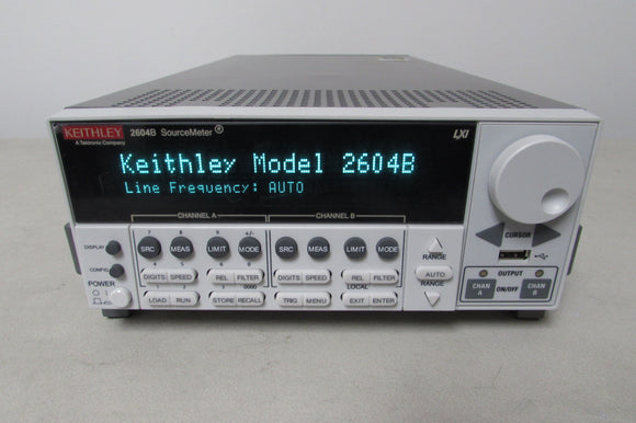 Keithley 2604B Dual-Channel SourceMeter SMU, 40V 10A 200W