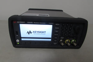 Keysight Agilent 33512B Waveform Generator, 20 MHz, 2-Channel Opt 1QP, GPIB