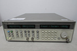 Agilent 83752A Synthesized Sweeper, 10 MHz to 20 GHz