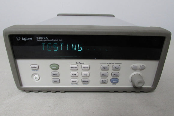 Agilent 34970A Data Acquisition Switch Unit w/ DMM