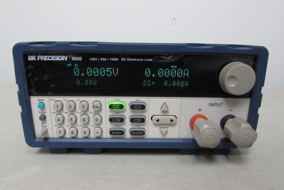 BK Precision 8600 120V/30A/150W DC Electronic Load