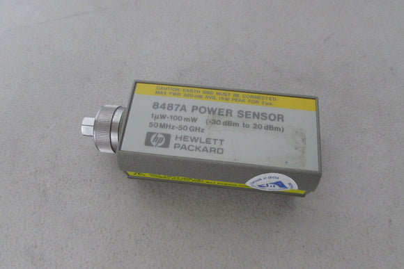 Agilent 8487A Power Sensor, 50 MHz to 50 GHz, -30 to +20 dBm