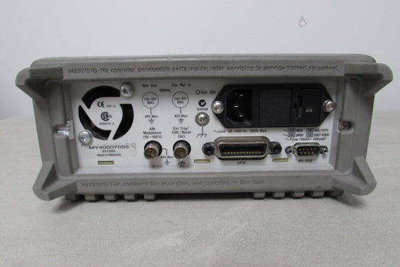 Agilent 33120A Function/Arbitrary Waveform Generator,15 MHz