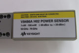 Keysight V8486A Waveguide Power Sensor, V-band power sensor, Opt H02