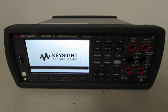 Agilent 34465A Digital Multimeter, 6 ½ Digit, Truevolt DMM, Include a fresh CALIBRATED