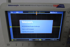 Tektronix MSO2024B 200MHz 4Ch Oscilloscope with four TPP0201 probes w/ 3 modules