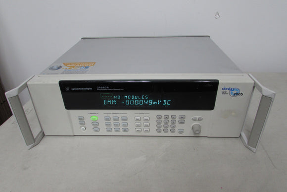 Agilent 34980A Multifunction Switch/Measure Unit with DMM