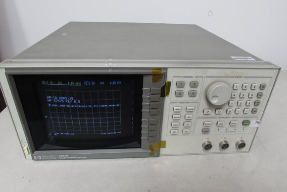 Agilent HP 8757D Scalar Network Analyzer, No option