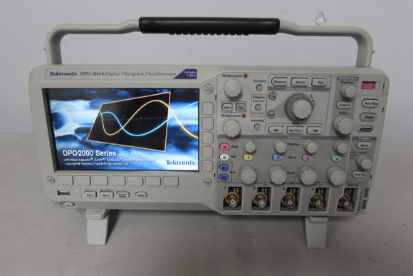 Tektronix DPO2014 100 MHz, 4-Ch, 1GS/s Digital Oscilloscope w/ DPO2COMP