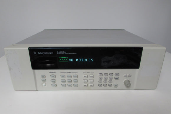 Agilent 34980A Multifunction Switch/Measure Unit with DMM