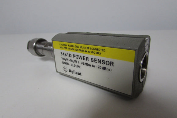 Agilent 8481D Diode Power Sensor, 10 MHz to 18 GHz