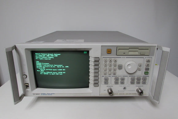 Agilent 8714ET RF Network Analyzer, 300 kHz to 3 GHz, Opt OBO, 1E1