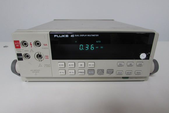 Fluke 45 Dual Display Digital Multimeter, include a fresh CALIBRATION