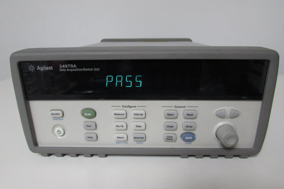 Agilent 34970A Data Acquisition Switch Unit w/ DMM