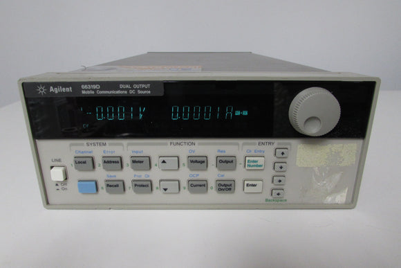 Agilent 66319D Dynamic Measurement Dual Output DC Source 0-15V/0-3A