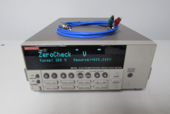 Keithley 6517A Electrometer/High Resistance Meter w/ Triax cable