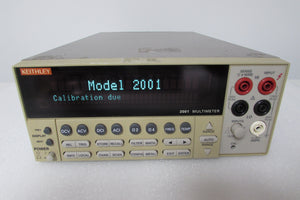Keithley 2001 High-Performance, 7-1/2-Digit DMM w/ 8k Memory w/ scanner card