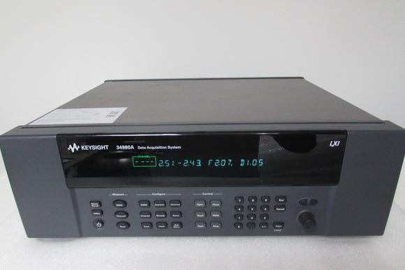 Agilent 34980A Multifunction Switch/Measure Unit with DMM