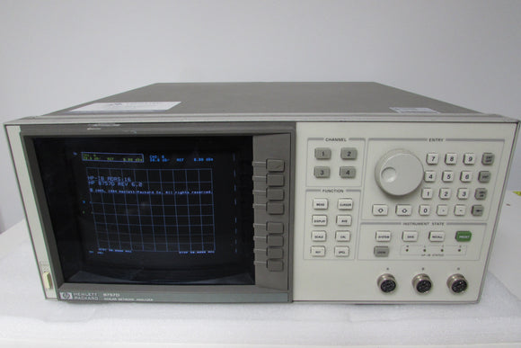 Agilent HP 8757D Scalar Network Analyzer, opt 8ZE