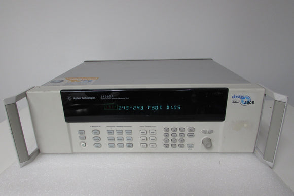 Agilent 34980A Multifunction Switch/Measure Unit with DMM