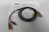 Keithley 6011 Triax-2-Slot-to-Triax Cable with Alligator Clips, 1.5m