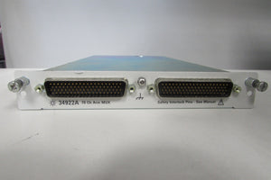 Agilent 34922A 70-Channel Armature Multiplexer for 34980A