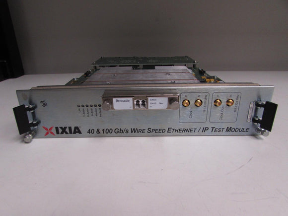 IXIA HSE40/100GETSP1-01, K2 40GE & 100GE Ethernet Test Module, Optixia