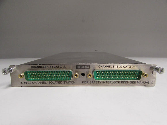 Keithley 3740 32-Channel Isolated Switch Module for 3700A Series